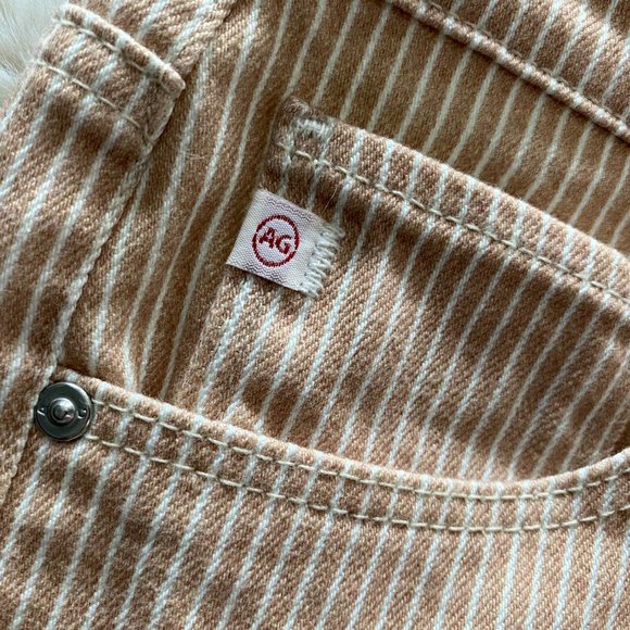 Anthropologie AG striped crop Size 26 - super cute mid-rise bootcut - slim leg - Picture 3 of 8